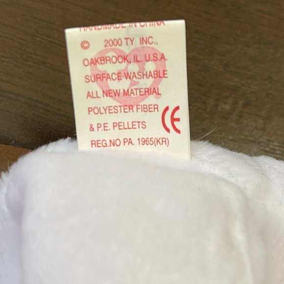 *Mint* TY Beanie Baby, Millennium Vintage 2000 - Halo II Bear with Rare Tag - Picture 5 of 8